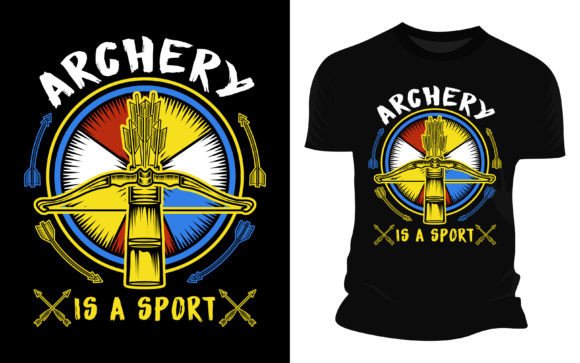 Archery is a Sport: The Vector Graphic for Dynamic Design