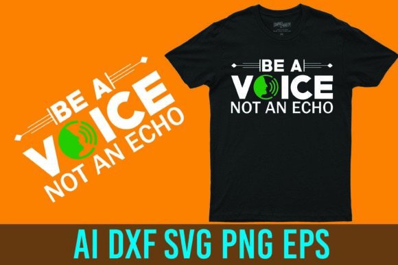 Be a Voice, Not an Echo: A Versatile Vector Graphic