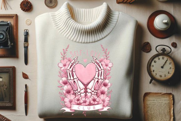 Crafting with Heart & Flowers Graphic: A Designer's Asset