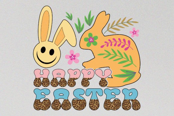 Happy Easter Day Sublimation Graphic SVG: A Groovy Design Asset