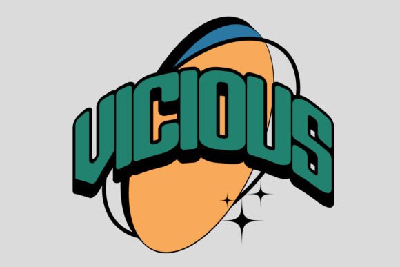 Make a Statement with Vicious Graphic Tee Design