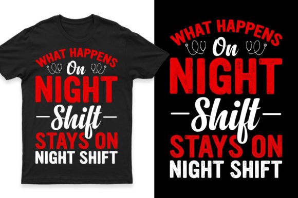 Night Shift Graphic T-shirt Design: Bold Vectors for Your Brand
