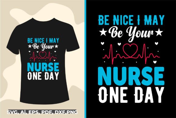 Nurse Typography T-shirt Design: More Than Just a Graphic