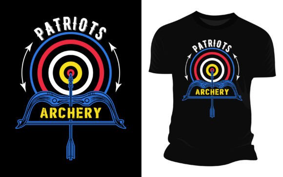 Patriots Archery: A Vector Graphic for Bold Branding