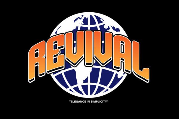 Revival Graphic Tee Design Streetwear: Urban Aesthetic