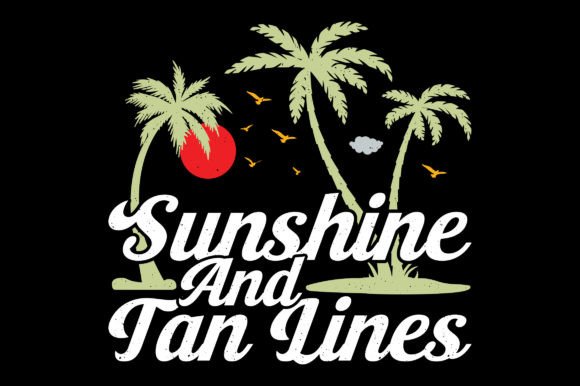 Sunshine and Summer Sublimation Graphic: Your Go-To for Effortless Summer Vibes