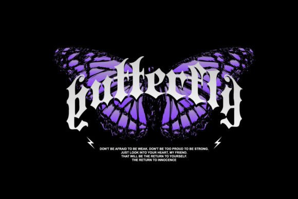 Urban Edge: Using Butterfly Graphic Tee Streetwear Design